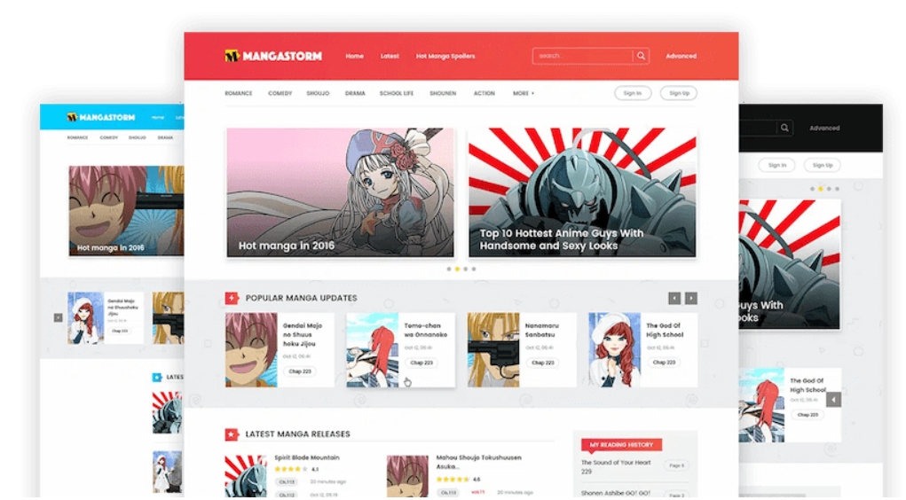 Madara 2.2.2.1主题源码 响应式WordPress漫画小说主题模板-七友源码