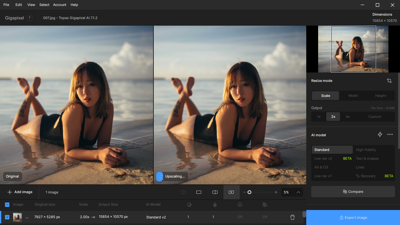图片无损放大Topaz Gigapixel AI v8.4.4-七友源码