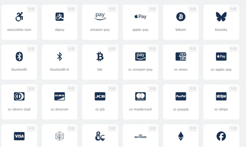 Font Awesome字体图标库-七友源码